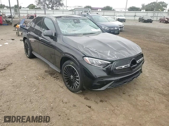 2024 Mercedes-Benz GLC with VIN W1NKJ4HB9RF167074, listed as a Copart auction lot 76525484 with 4,785 mi miles and Salvage Title. Bid and sale history available at carsss.com. Image 12.