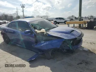 2020 Dodge Charger R/T with VIN 2C3CDXCT3LH219880, listed as a Copart auction lot 49204495 with 73,362 mi miles and Salvage Title. Bid and sale history available at DreamBid. Image 4.