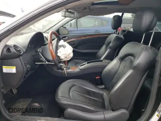 2008 Mercedes-Benz CLK-Class 5.5L with VIN WDBTJ72H08F245331, listed as a Copart auction lot 52142694 with 68,697 mi miles and Salvage Title. Bid and sale history available at carsss.com. Image 7.