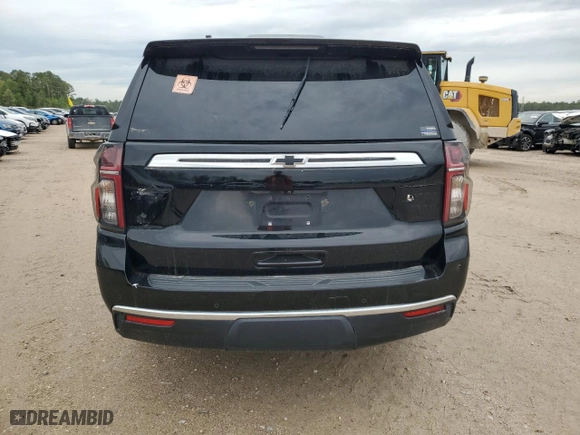 2021 Chevrolet Tahoe Commercial with VIN 1GNSCLED3MR356898, listed as a Copart auction lot 43929865 with 69,650 mi miles and Salvage Title. Bid and sale history available at carsss.com. Image 6.
