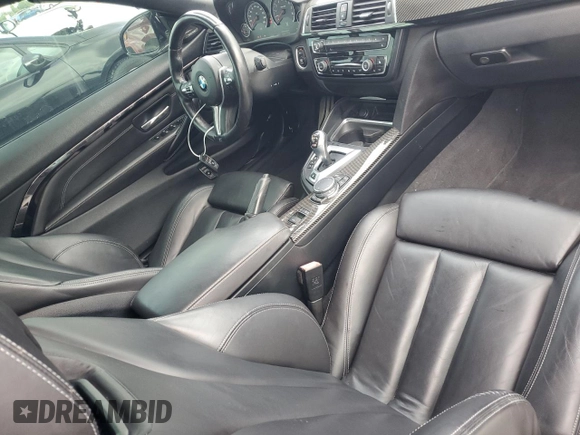 2016 BMW M4 with VIN WBS3U9C58GP969200, listed as a Copart auction lot 64561124 with 42,563 mi miles and Salvage Title. Bid and sale history available at carsss.com. Image 8.