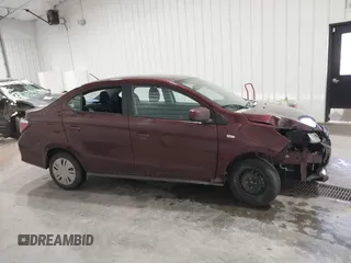 2024 Mitsubishi Mirage ES with VIN ML32FUFJ8RHF08445, listed as a IAAI auction lot 41528287 with 11,259 mi miles and . Bid and sale history available at DreamBid. Image 14.