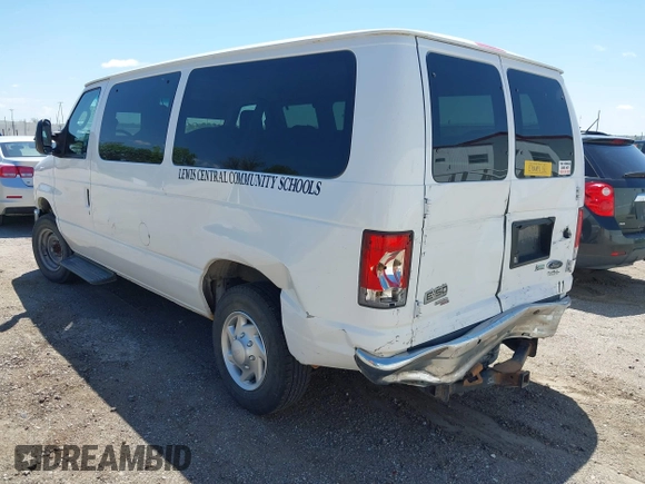 2013 Ford Econoline Passenger XL with VIN 1FMNE1BLXDDB29636, listed as a IAAI auction lot 42274116 with 141,261 mi miles and . Bid and sale history available at DreamBid. Image 3.
