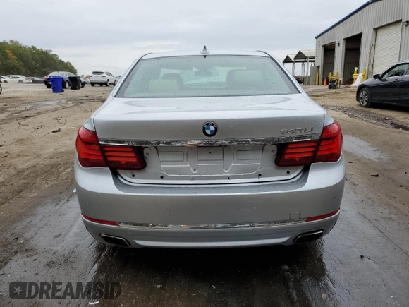 2015 BMW 7 Series 740Li with VIN WBAYE4C55FD947438, listed as a Copart auction lot 78046534 with Not Provided miles and Salvage Title. Bid and sale history available at DreamBid. Image 6.