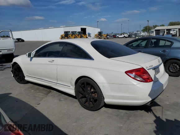 2010 Mercedes-Benz CL-Class CL 550 with VIN WDDEJ8GB2AA025203, listed as a Copart auction lot 50587715 with 133,283 mi miles and Salvage Title. Bid and sale history available at carsss.com. Image 2.