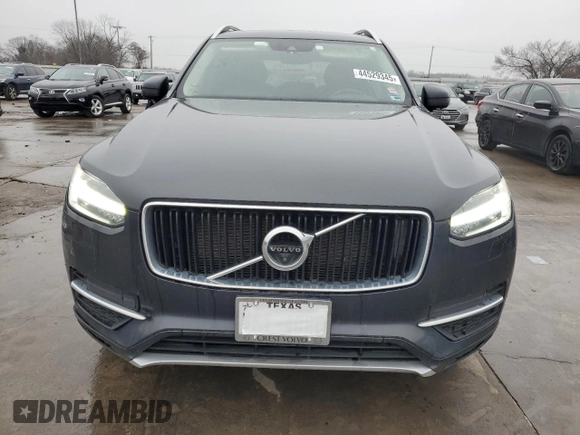 2016 Volvo XC90 T6 Momentum with VIN YV4A22PK7G1026968, listed as a Copart auction lot 44529345 with 162,367 mi miles and Salvage Title. Bid and sale history available at carsss.com. Image 5.