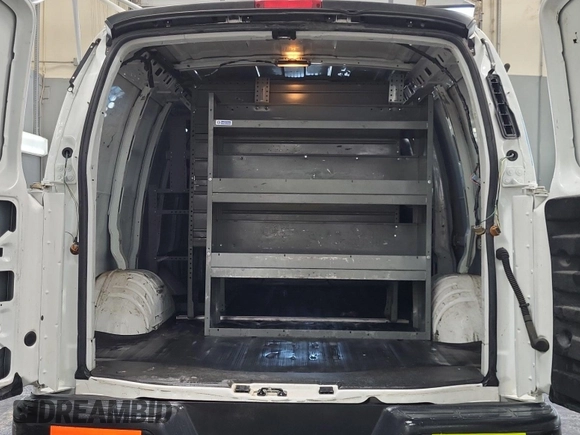 2012 Chevrolet Express Cargo with VIN 1GCWGFCA8C1179156, listed as a IAAI auction lot 42667299 with 168,910 mi miles and . Bid and sale history available at DreamBid. Image 57.