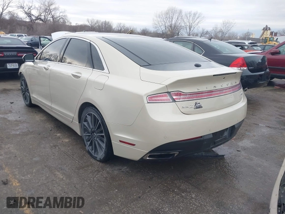 2016 Lincoln MKZ with VIN 3LN6L2J94GR625923, listed as a IAAI auction lot 41144427 with 120,567 mi miles and . Bid and sale history available at DreamBid. Image 3.