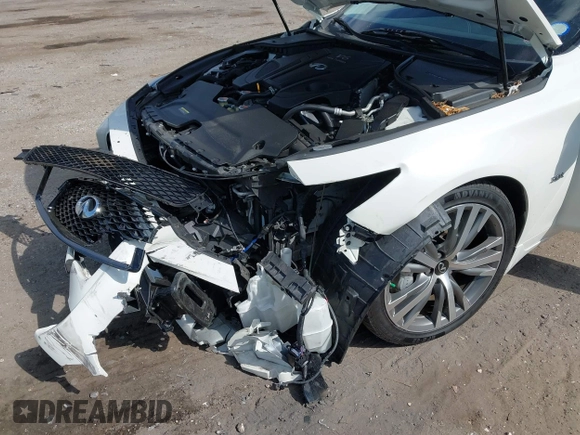 2020 Infiniti Q50 Luxe with VIN JN1EV7AP8LM200846, listed as a IAAI auction lot 41561135 with 45,569 mi miles and . Bid and sale history available at DreamBid. Image 6.