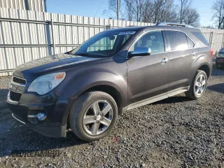 2015 Chevrolet Equinox LTZ with VIN 2GNFLHE3XF6270444, listed as a Copart auction lot 89261435 with 173,002 mi miles and Salvage Title. Bid and sale history available at carsss.com. Image 1.