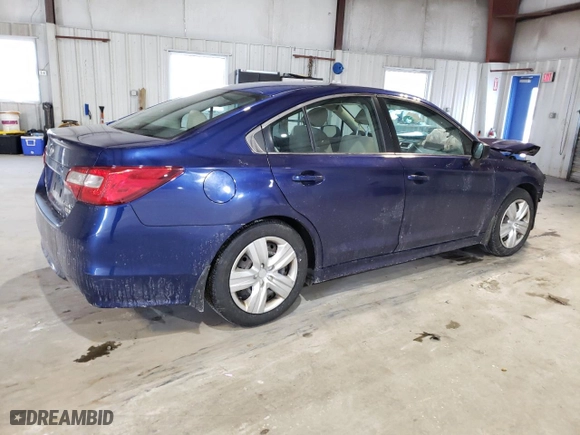 2016 Subaru Legacy 2.5i with VIN 4S3BNAA66G3052289, listed as a Copart auction lot 46300525 with 162,672 mi miles and Salvage Title. Bid and sale history available at carsss.com. Image 3.