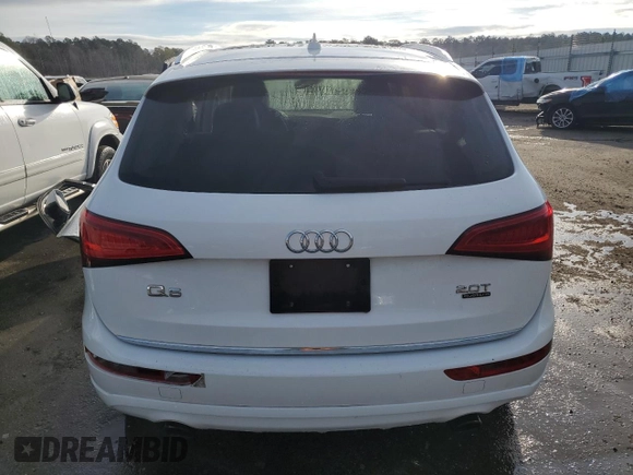 2017 Audi Q5 Premium with VIN WA1C2AFP3HA006814, listed as a Copart auction lot 81923714 with 105,235 mi miles and Salvage Title. Bid and sale history available at carsss.com. Image 6.