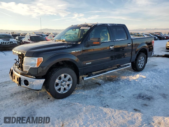 2013 Ford F-150 XL with VIN 1FTFW1ET1DFD27365, listed as a Copart auction lot 88555385 with 135,216 mi miles and Salvage Title. Bid and sale history available at carsss.com. Image 1.