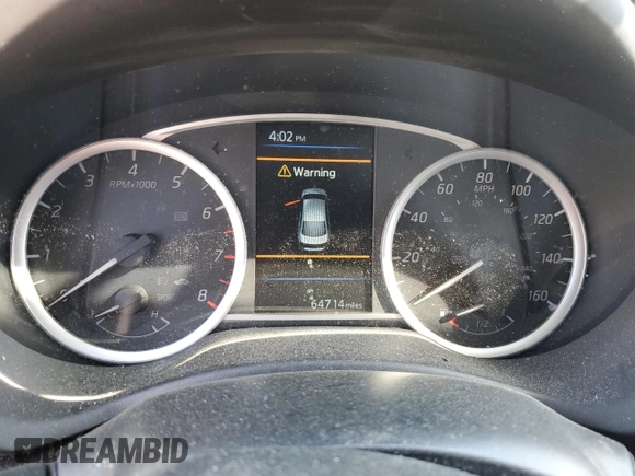 2019 Nissan Sentra S with VIN 3N1AB7AP0KY455414, listed as a Copart auction lot 55027795 with 64,714 mi miles and Salvage Title. Bid and sale history available at DreamBid. Image 9.