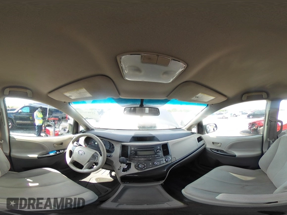 2012 Toyota Sienna with VIN 5TDZK3DC8CS190719, listed as a IAAI auction lot 41983695 with 68,377 mi miles and . Bid and sale history available at DreamBid. Image 20.