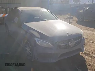 2017 Mercedes-Benz C 43 AMG with VIN 55SWF6EB9HU187322, listed as a Copart auction lot 44614605 with 92,898 mi miles and Salvage Title. Bid and sale history available at DreamBid. Image 10.