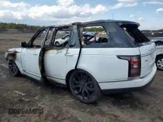 2014 Land Rover Range Rover HSE z VIN SALGS2WF8EA177356, wystawiony jako Copart lot #50344975 z przebiegiem Nie podano mil oraz Szkoda całkowita • Salvage title. Historia ofert i sprzedaży dostępna na DreamBid. Obrazek 2.