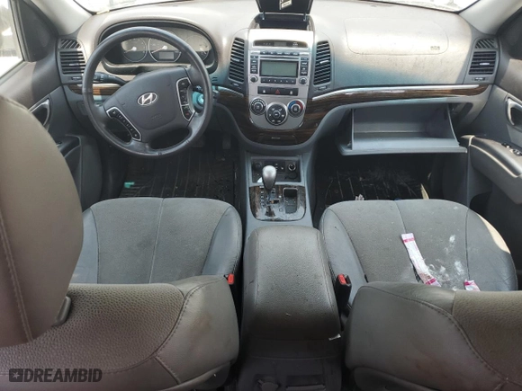 2012 Hyundai Santa Fe SE with VIN 5XYZHDAG2CG106869, listed as a Copart auction lot 75944384 with 186,373 mi miles and Salvage Title. Bid and sale history available at carsss.com. Image 8.