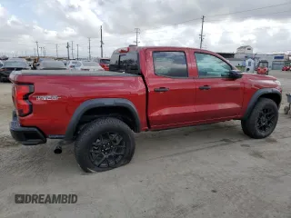 2023 Chevrolet Colorado 4WD Trail Boss with VIN 1GCPTEEK7P1185939, listed as a Copart auction lot 54711295 with 3,476 mi miles and Salvage Title. Bid and sale history available at carsss.com. Image 3.
