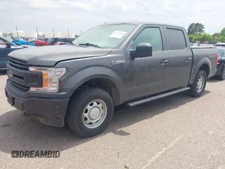 2018 Ford F-150 XL with VIN 1FTEW1EP3JKC12347, listed as a IAAI auction lot 42671554 with 177,086 mi miles and . Bid and sale history available at DreamBid. Image 17.