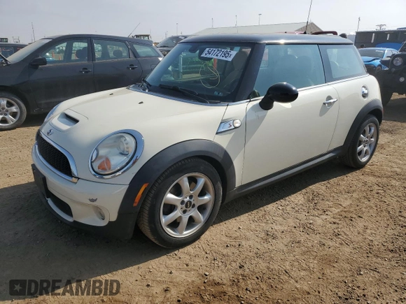 2009 MINI Hardtop S with VIN WMWMF73529TW81190, listed as a Copart auction lot 54172195 with 83,841 mi miles and Salvage Title. Bid and sale history available at DreamBid. Image 1.