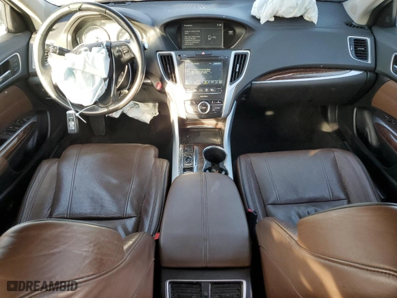 2018 Acura TLX w/Technology Pkg with VIN 19UUB2F52JA012335, listed as a Copart auction lot 42104325 with 101,282 mi miles and Salvage Title. Bid and sale history available at carsss.com. Image 8.