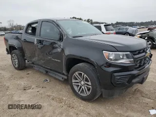 2022 Chevrolet Colorado 2WD Work Truck with VIN 1GCGSBEA3N1305726, listed as a Copart auction lot 45886235 with 31,105 mi miles and Clean title. Bid and sale history available at DreamBid. Image 4.