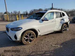 2024 BMW X3 xDrive30i z VIN WBX57DP06RN267516, wystawiony jako Copart lot #48682285 z przebiegiem Nie podano mil oraz Szkoda całkowita • Salvage title. Historia ofert i sprzedaży dostępna na DreamBid. Obrazek 1.