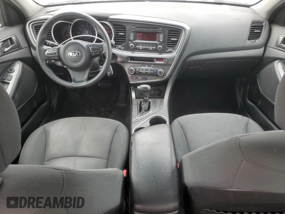 2015 Kia Optima LX with VIN KNAGM4A77F5659420, listed as a Copart auction lot 53915915 with 120,069 mi miles and Clean Title. Bid and sale history available at carsss.com. Image 8.