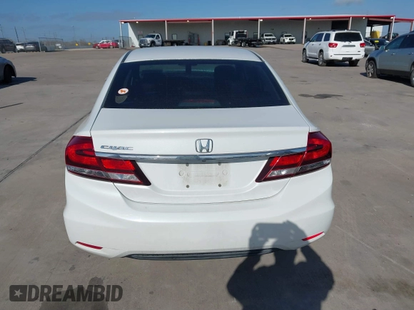 2014 Honda Civic Sedan EX-L with VIN 19XFB2F95EE011158, listed as a IAAI auction lot 41776101 with 1 mi miles. Bid and sale history available at carsss.com. Image 16.