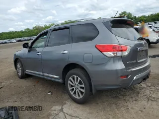 2015 Nissan Pathfinder SL с VIN 5N1AR2MM3FC601943, выставлен на аукционе Copart как лот 56556445 с пробегом Не указан миль и Списание • Salvage title. История ставок и продаж доступна на DreamBid. Изображение 2.