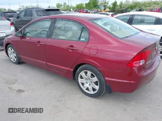 2008 Honda Civic LX with VIN 1HGFA16508L087331, listed as a IAAI auction lot 42163313 with 92,021 mi miles and . Bid and sale history available at DreamBid. Image 3.