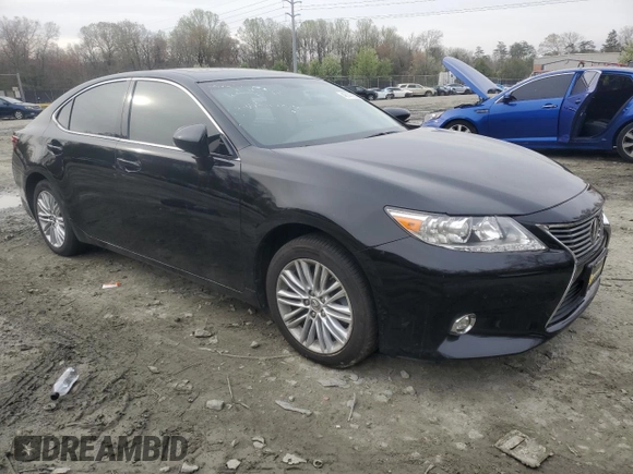 2015 Lexus ES with VIN JTHBK1GG4F2188514, listed as a Copart auction lot 46147055 with 163,240 mi miles and Salvage Title. Bid and sale history available at carsss.com. Image 4.