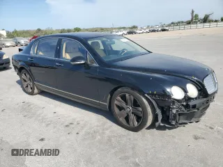 2013 Bentley Flying Spur with VIN SCBBR9ZA2DC082321, listed as a Copart auction lot 51051525 with 52,918 mi miles and Salvage title. Bid and sale history available at DreamBid. Image 4.