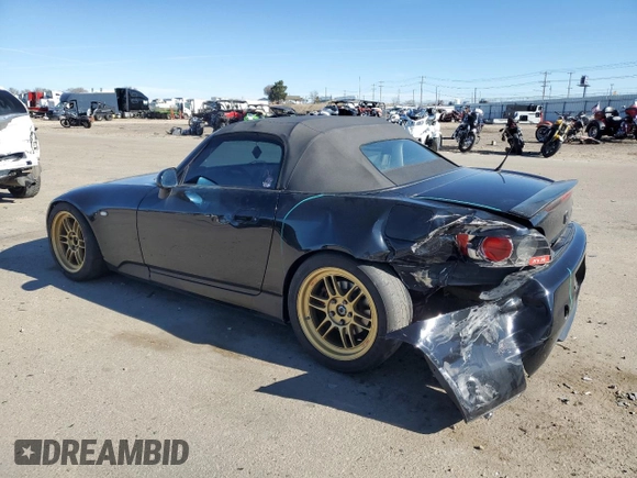 2000 Honda S2000 с VIN JHMAP1142YT002851, выставлен на аукционе Copart как лот 50366745 с пробегом 164 699 миль миль и Списание • Salvage title. История ставок и продаж доступна на DreamBid. Изображение 2.