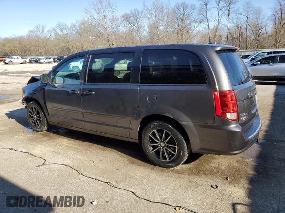 2016 Dodge Grand Caravan R/T with VIN 2C4RDGEG3GR276263, listed as a Copart auction lot 53429385 with 160,387 mi miles and Salvage Title. Bid and sale history available at DreamBid. Image 2.