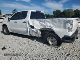 2021 Chevrolet Silverado 1500 Work Truck with VIN 1GCRWAEF4MZ130258, listed as a Copart auction lot 70047554 with 149,661 mi miles and Salvage Title. Bid and sale history available at DreamBid. Image 2.