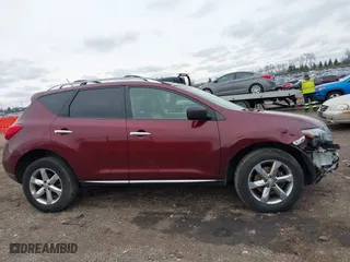 2010 Nissan Murano SL with VIN JN8AZ1MW8AW140573, listed as a IAAI auction lot 41959231 with 180,822 mi miles. Bid and sale history available at carsss.com. Image 13.
