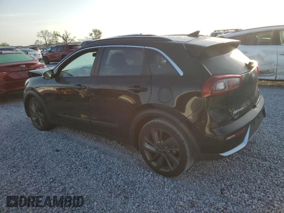 2017 Kia Niro EX with VIN KNDCC3LC6H5075103, listed as a Copart auction lot 54730215 with 68,324 mi miles and Salvage Title. Bid and sale history available at carsss.com. Image 2.