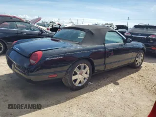 2002 Ford Thunderbird Hardtop Premium z VIN 1FAHP60A42Y128441, wystawiony jako Copart lot #74899624 z przebiegiem Nie podano mil oraz Nie do naprawy • Non repairable. Historia ofert i sprzedaży dostępna na DreamBid. Obrazek 3.