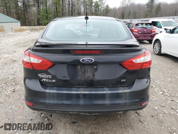 2012 Ford Focus SE with VIN 1FAHP3F21CL419203, listed as a Copart auction lot 51762395 with 142,343 mi miles and Clean Title. Bid and sale history available at carsss.com. Image 6.