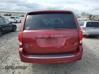 2016 Dodge Grand Caravan SXT with VIN 2C4RDGCG0GR216816, listed as a Copart auction lot 51463045 with 107,831 mi miles and Salvage Title. Bid and sale history available at carsss.com. Image 6.