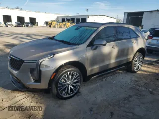 2024 Cadillac XT4 FWD Sport with VIN 1GYFZER49RF240140, listed as a Copart auction lot 78022704 with 401 mi miles and Salvage title. Bid and sale history available at DreamBid. Image 1.