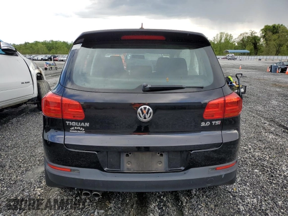 2013 Volkswagen Tiguan S with VIN WVGAV7AX1DW548677, listed as a Copart auction lot 52787255 with 72,256 mi miles and Salvage title. Bid and sale history available at DreamBid. Image 6.