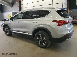 2023 Hyundai Santa Fe Limited with VIN 5NMS4DAL9PH531978, listed as a Copart auction lot 53875695 with 51,675 mi miles and Non Repairable. Bid and sale history available at carsss.com. Image 2.
