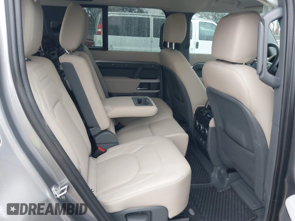 2024 Land Rover Defender with VIN SALEJEEU9R2312923, listed as a IAAI auction lot 41548930 with 104,449 mi miles and . Bid and sale history available at DreamBid. Image 8.