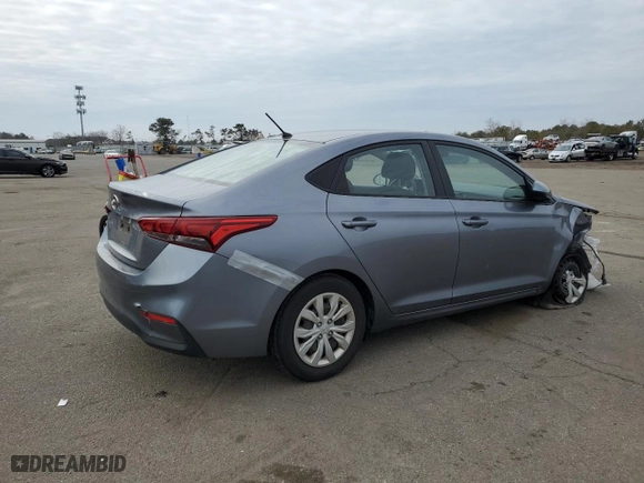 2019 Hyundai Accent SE with VIN 3KPC24A32KE066647, listed as a Copart auction lot 47343955 with 82,937 mi miles and Salvage Title. Bid and sale history available at carsss.com. Image 3.
