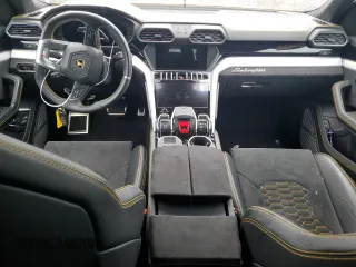 2019 Lamborghini Urus z VIN ZPBUA1ZL0KLA01046, wystawiony jako Copart lot #56668015 z przebiegiem Nie podano mil oraz Szkoda całkowita • Salvage title. Historia ofert i sprzedaży dostępna na DreamBid. Obrazek 8.