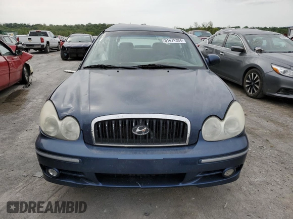 2003 Hyundai Sonata GLS with VIN KMHWF35H13A877020, listed as a Copart auction lot 51671384 with 345,775 mi miles and Salvage Title. Bid and sale history available at carsss.com. Image 5.