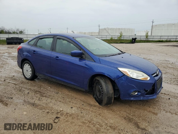 2012 Ford Focus SE with VIN 1FAHP3F29CL451543, listed as a Copart auction lot 58773845 with 105,527 mi miles and Non repairable. Bid and sale history available at DreamBid. Image 4.